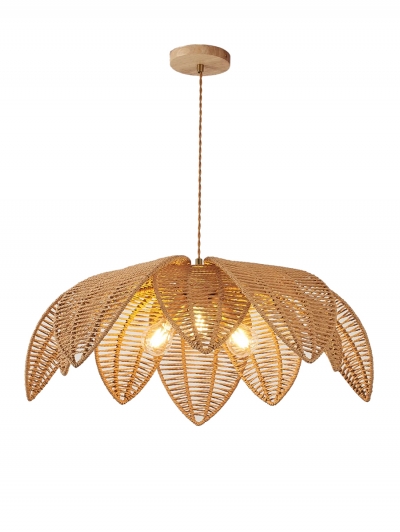 Люстра веревочная в форме цветка Bloom Knot-1