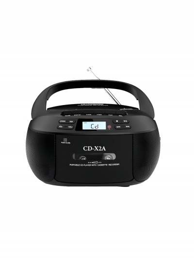 Комбинированный проигрыватель CD - плеер Boombox Black-1