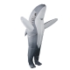 Надувной карнавальный костюм Акула, серый FZ1758